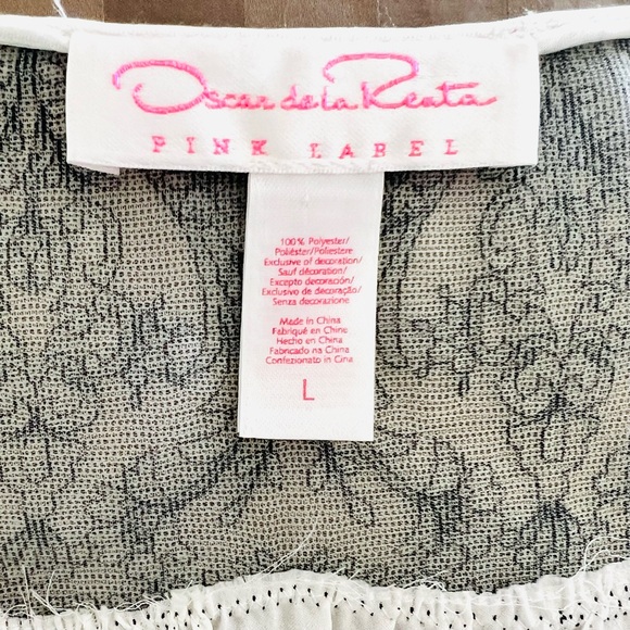 Oscar de la Renta Pink Label Robe. - Picture 7 of 7